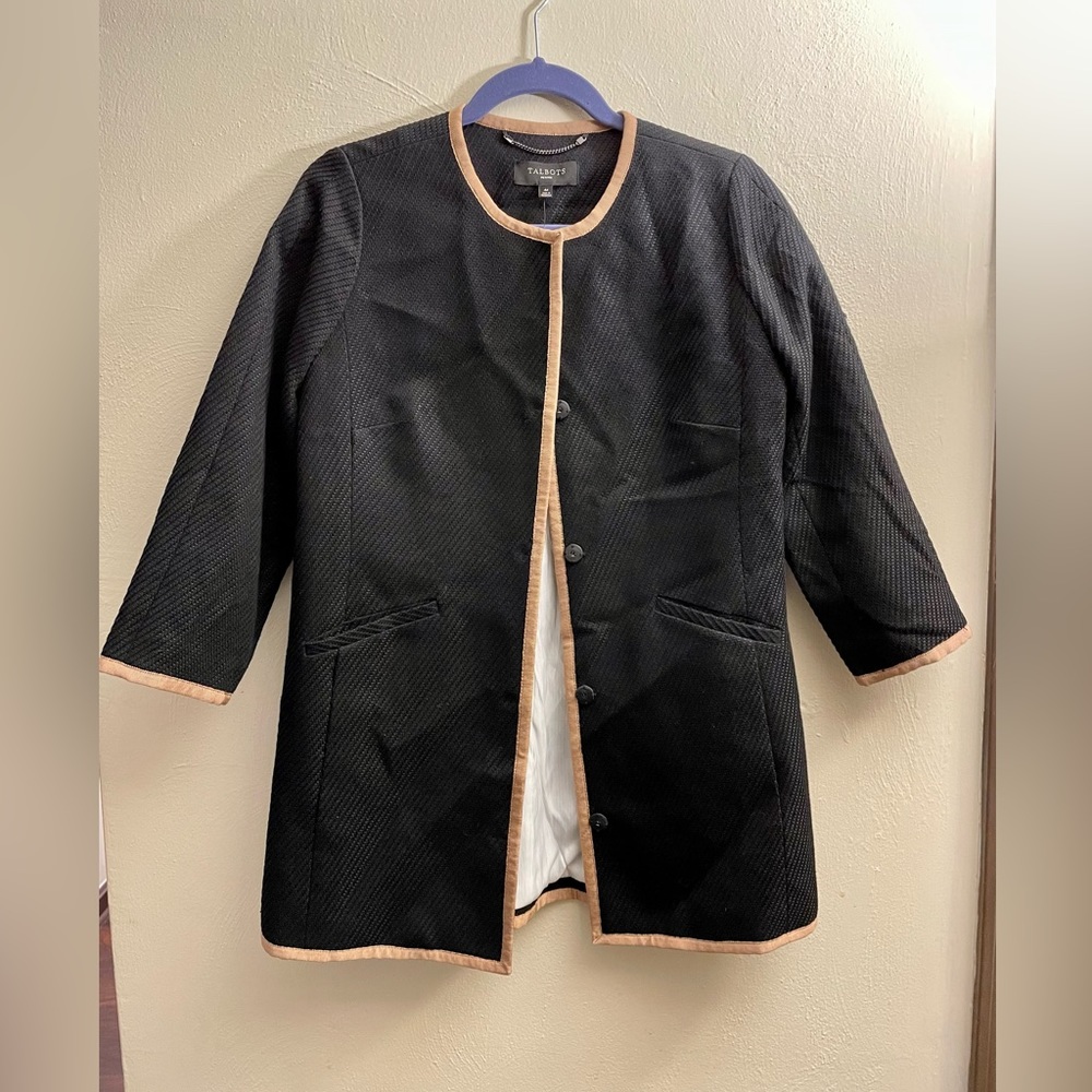 Talbots long jacket
